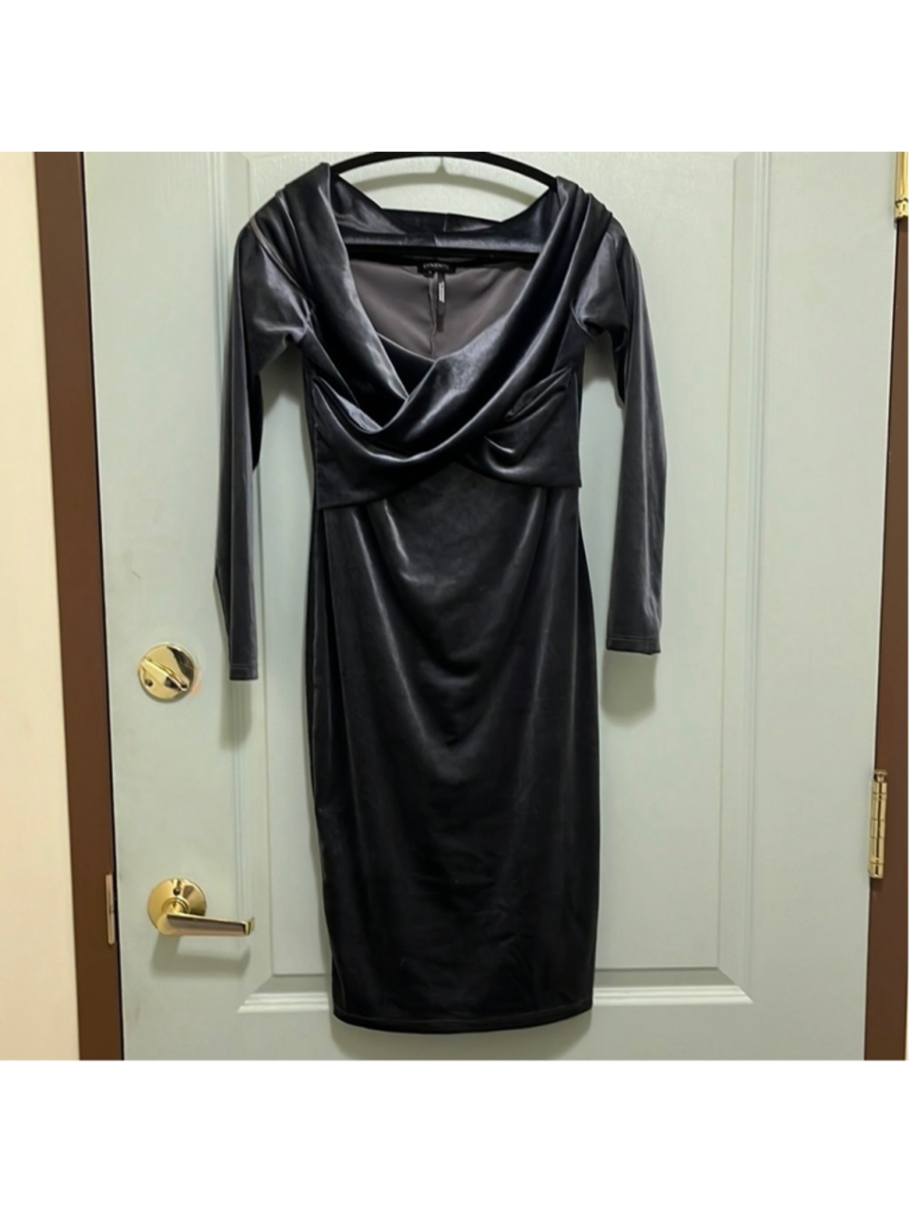 Dynamite Grey Blue Valour Dress a310